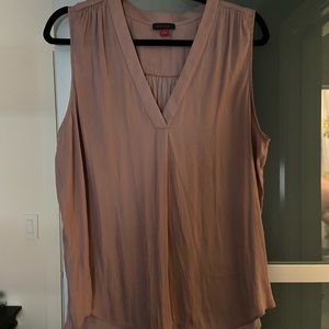 Lightweight blush blouse from Vince Camuto!